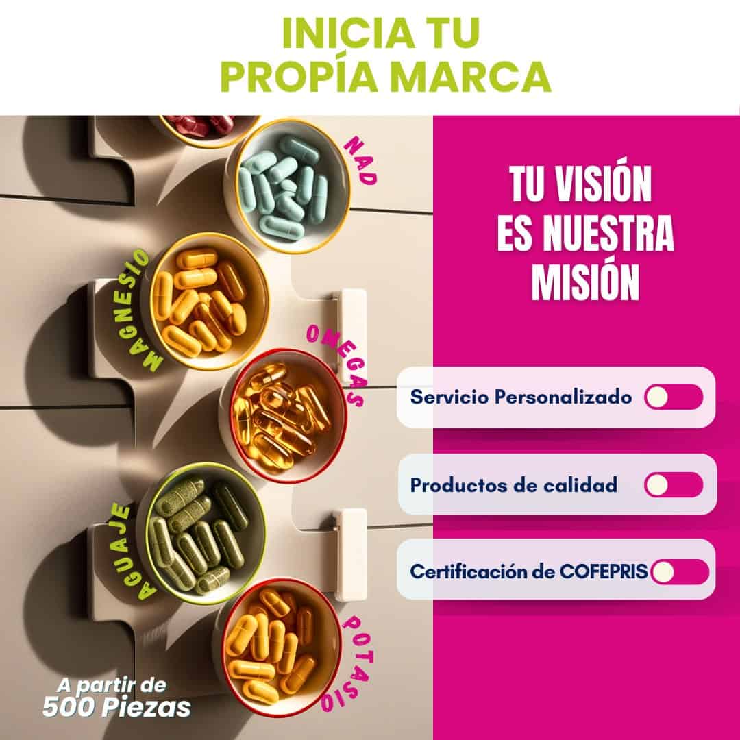 Maquila de Suplementos Alimenticios