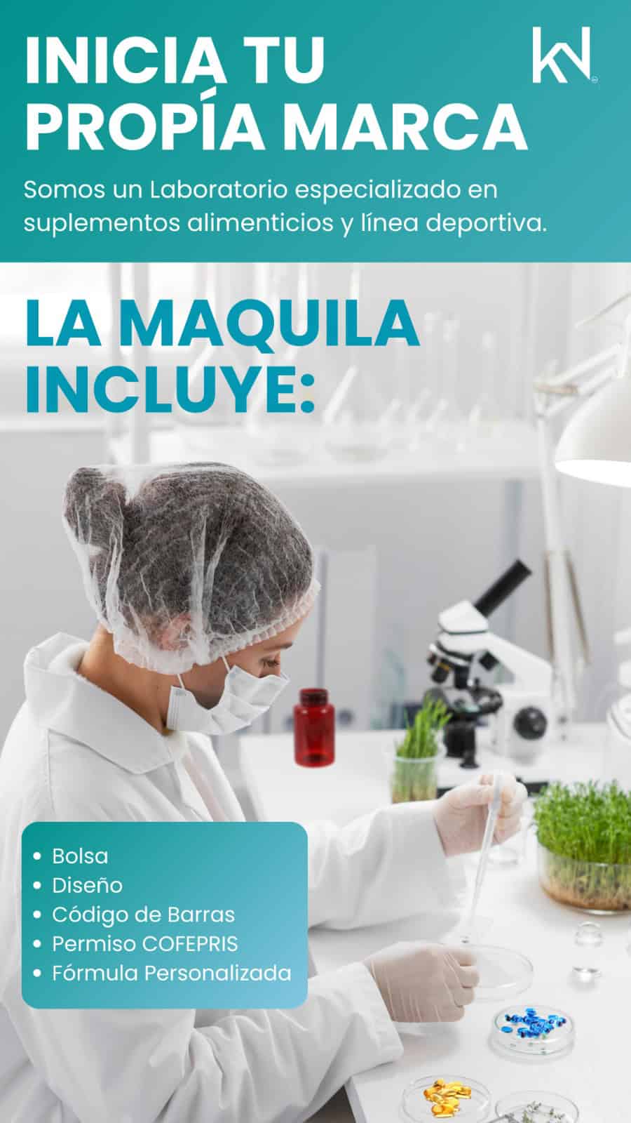 Maquila de Suplementos Alimenticios